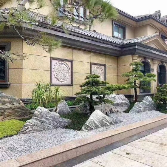 石家庄庭院绿化安装